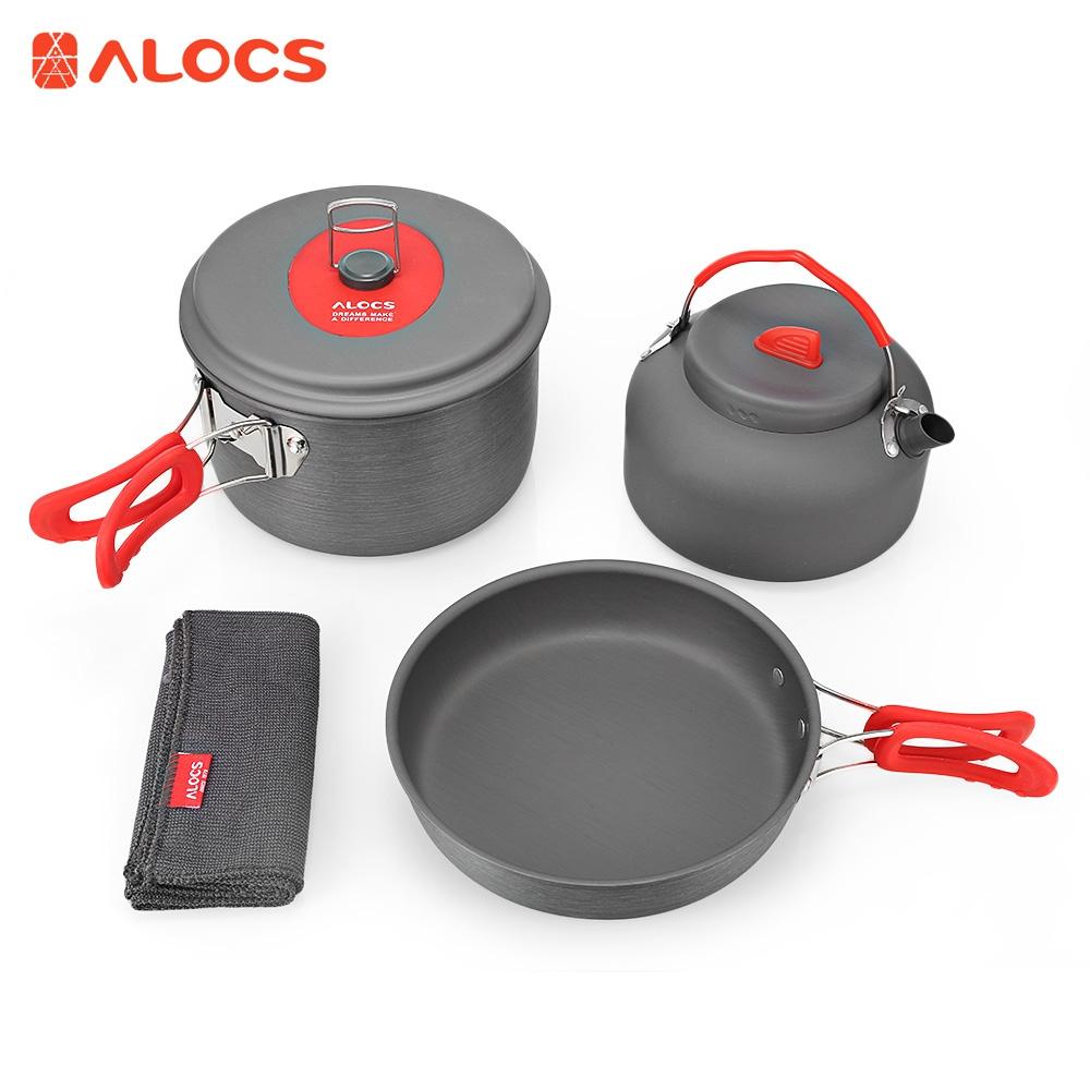 Alumina Ultralight 2 - 3 People Cookware Set