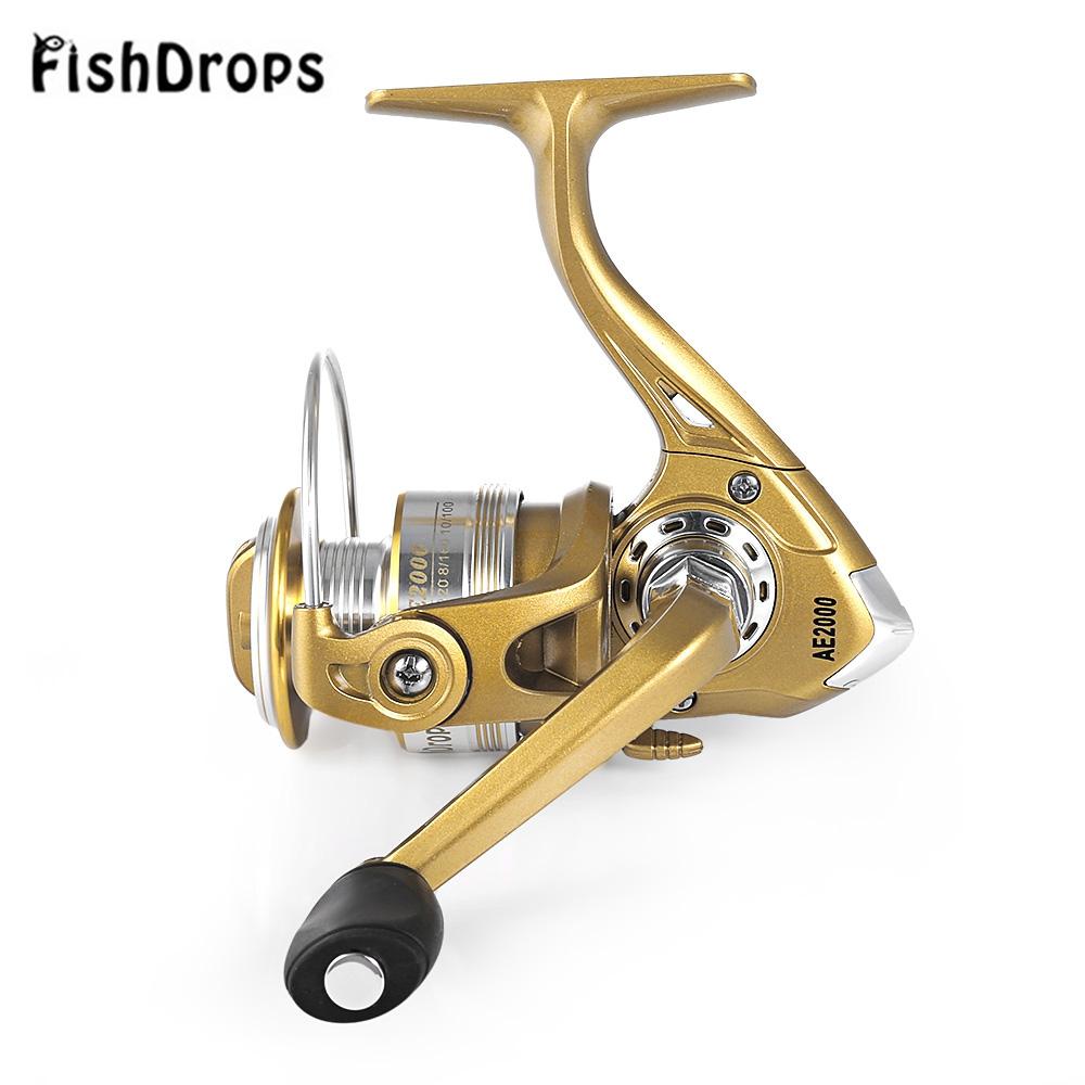 Fishdrops 12 + 1BB Left Right Interchangeable Spinning Reel