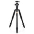 QZSD Q999B 1.63m Aluminium Alloy 4 Section Camera Tripod Unipod