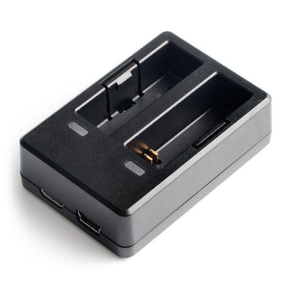 SJCAM Dual Slot Charging Dock with Double 1000mAh Back-up Batteries for SJ7 Star Action Camera