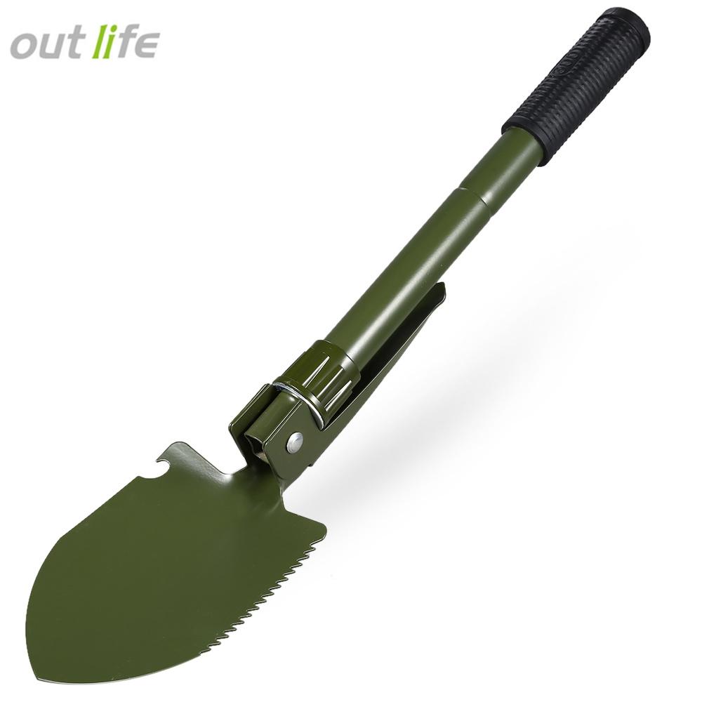 Outlife Multifunctional Mini Military Folding Sappers Shovel