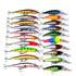 Pro Beros DWS251 ABS Plastic Classic Fishing Lures Minnow Hard Bait 20pcs Set