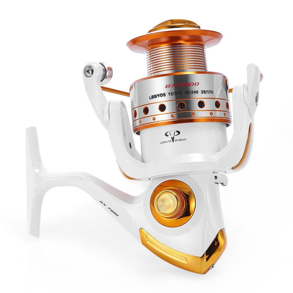 YUMOSHI 12 + 1BB Metal Fishing Reel with Foldable Handle