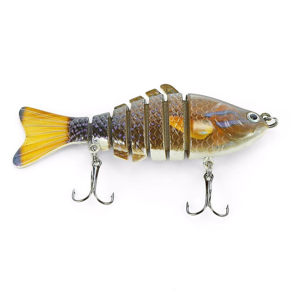 Outlife 7-segment Swimbait Crankbait Fishing Artificial Bait