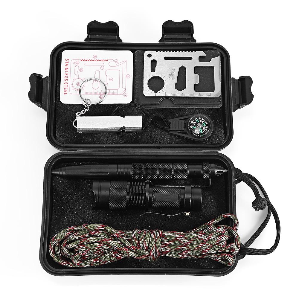 7 in 1 Multifunction Traveling Hunting Emergency Survival Kit