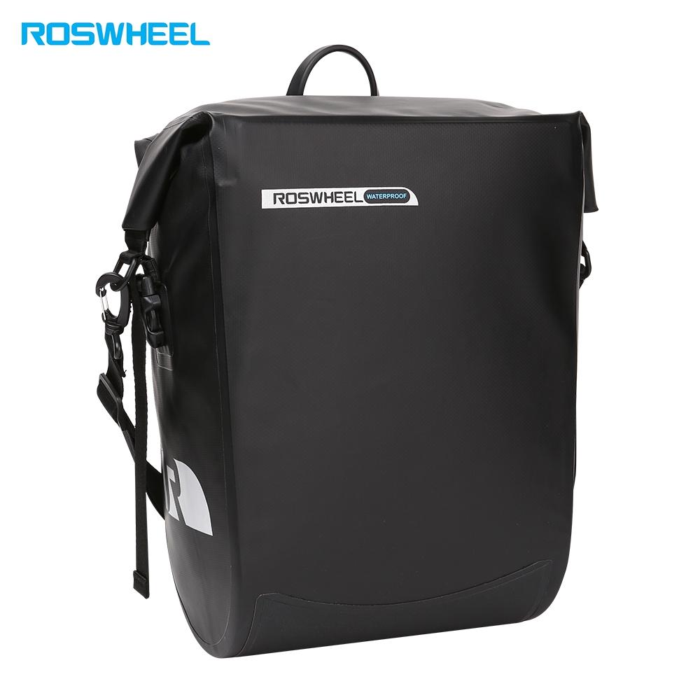 ROSWHEEL Water Resistant Bike Rear Frame Tube Bag Pouch
