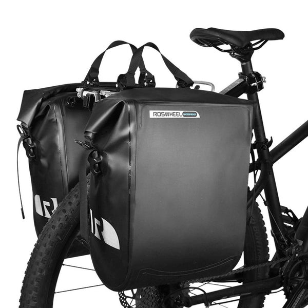 ROSWHEEL Water Resistant Bike Rear Frame Tube Bag Pouch