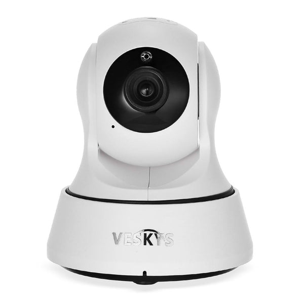 VESKYS 720P 1.0MP WiFi Network IP Camera 75 Degree FOV Night Vision IR-cut