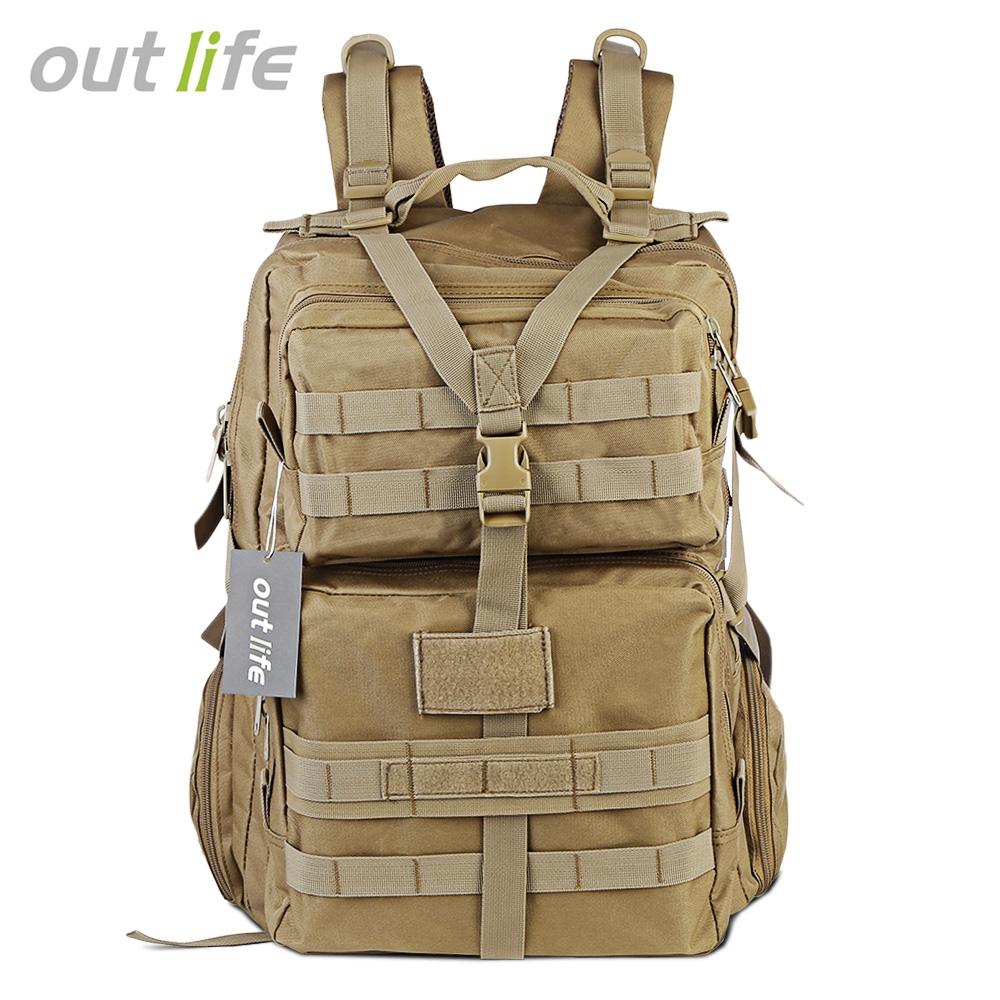 45L Large Capacity Molle Tactical Backpack