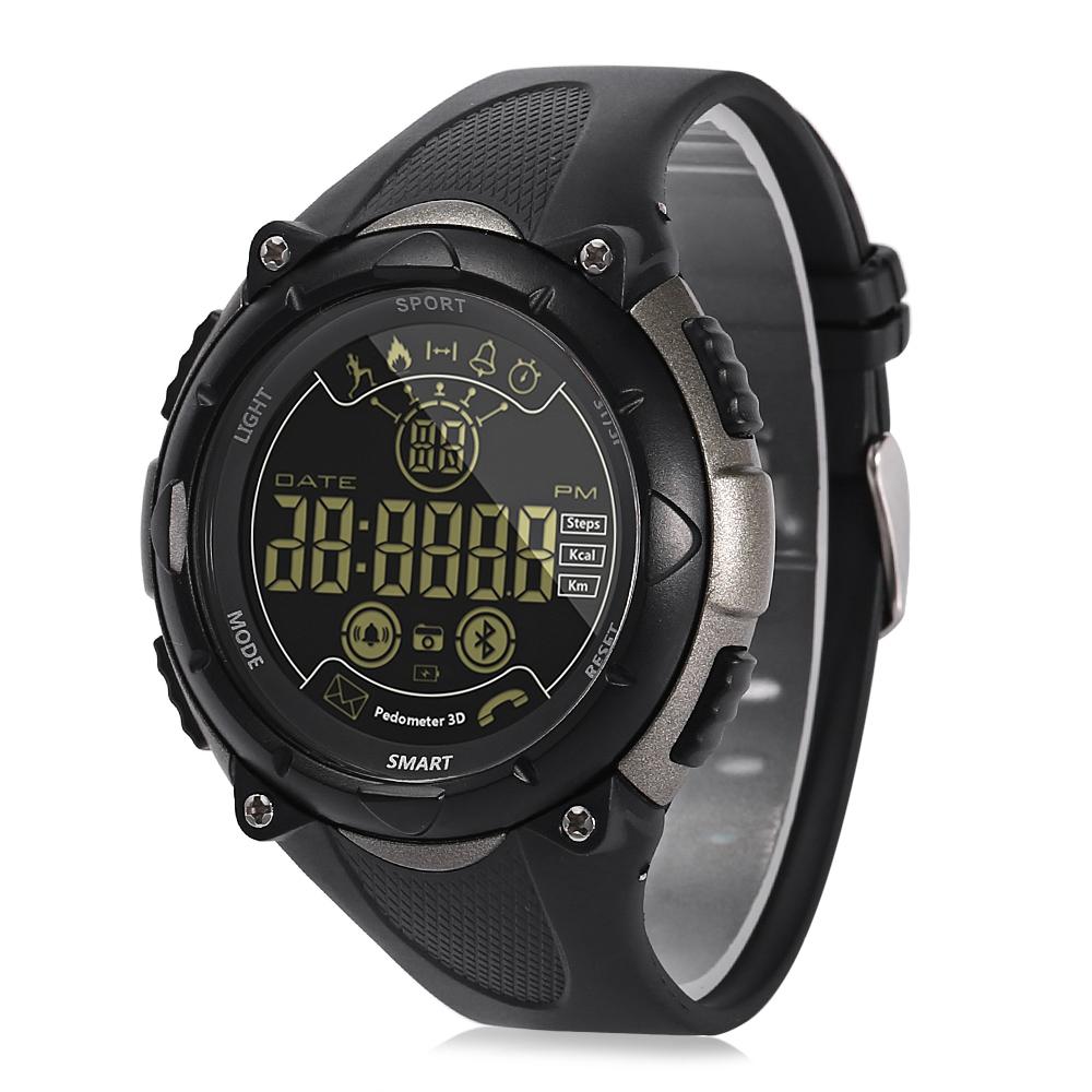 AOWO X7 24 Months Standby Time 50m Waterproof Sports Management Smart Watch for iOS / Android Phones