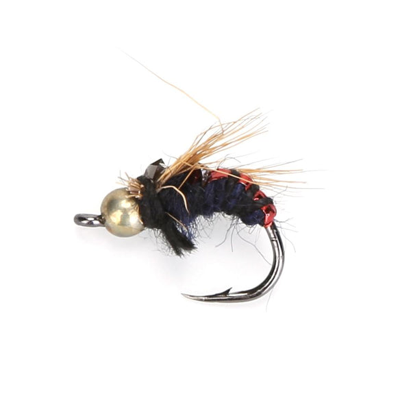 Outlife 40pcs / Box Bionic Insect Fly Shape Fishhook