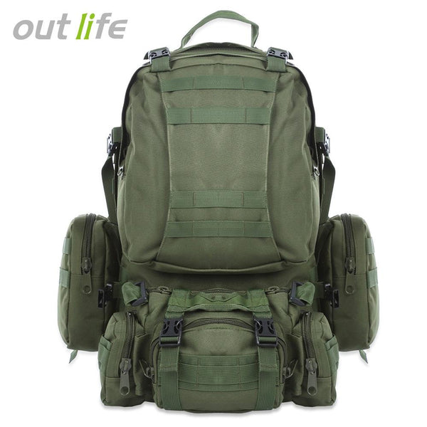 Outlife 50L Multifunction Molle Camouflage Backpack for Outdoor Sport Climbing Hiking Camping - CBXMall.com | Best Prices ➤ Fast DELIVERY | ✈ Free Standard Shipping over 100+ Countries Worldwide