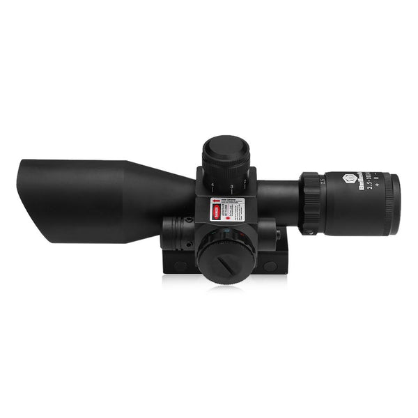 Beileshi 2.5 - 10 x 40 Tactical Riflescope with Red Laser Dual Illuminated Mil-dot W / Rail Mount - CBXMall.com | Best Prices ➤ Fast DELIVERY | ✈ Free Standard Shipping over 100+ Countries Worldwide