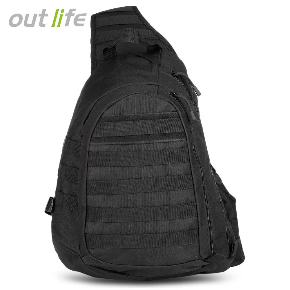 Outlife 15L Outdoor Tactical Single Shoulder Bag Chest Pack