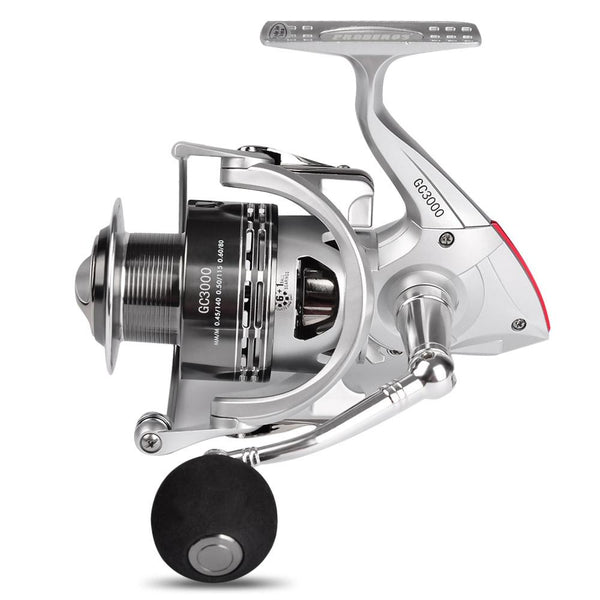 PRO BEROS GC Series 6.3:1 6 + 1BB Metal Fishing  Spinning Reel