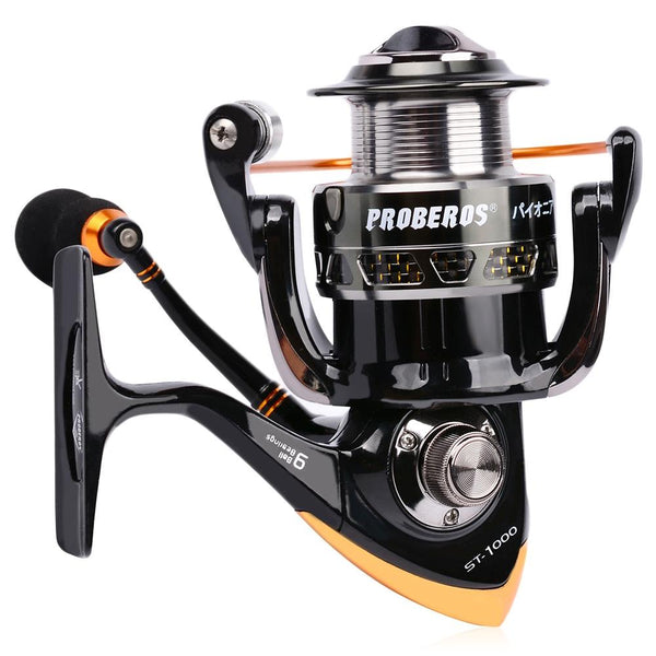 PRO BEROS 5.5:1 All-metal 9 Ball Bearing Spinning Fishing Reel