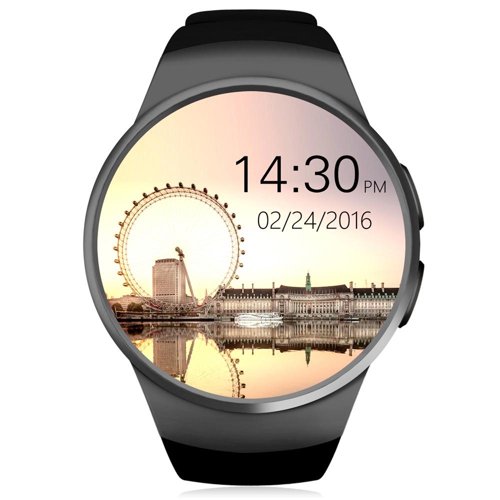KingWear KW18 1.3 inch Round Dial Smartwatch Phone MTK2502