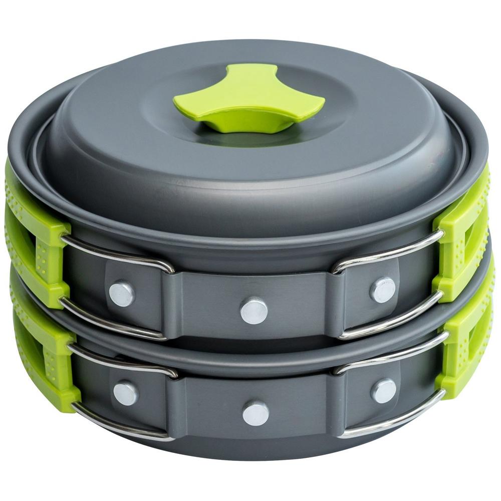 Outdoor Cookware Set Cooking Utensils Lightweight Compact Pot