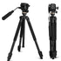 QZSD Q310 Tripod with Fluid Head for DSLR Camera