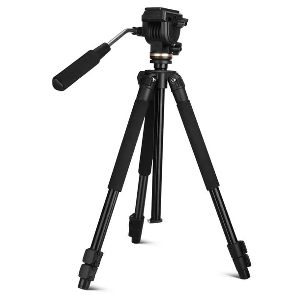 QZSD Q310 Tripod with Fluid Head for DSLR Camera