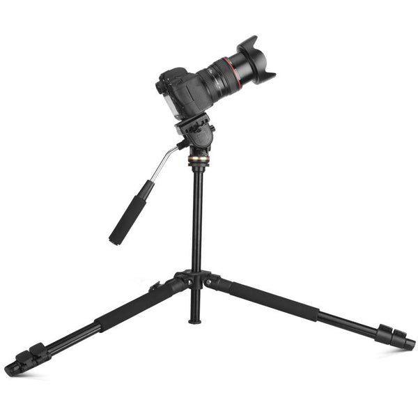 QZSD Q310 Tripod with Fluid Head for DSLR Camera