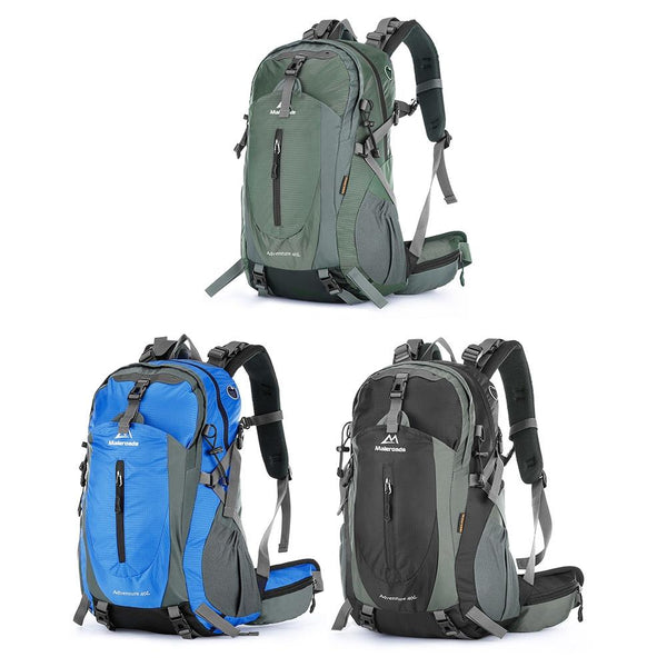 Maleroads 40L Water Resistant Nylon Outdoor Sports Backpack - CBXMall.com | Best Prices ➤ Fast DELIVERY | ✈ Free Standard Shipping over 100+ Countries Worldwide