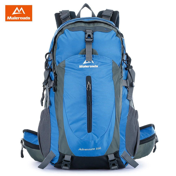 Maleroads 50L Water Resistant Outdoor Sports Backpack - CBXMall.com | Best Prices ➤ Fast DELIVERY | ✈ Free Standard Shipping over 100+ Countries Worldwide