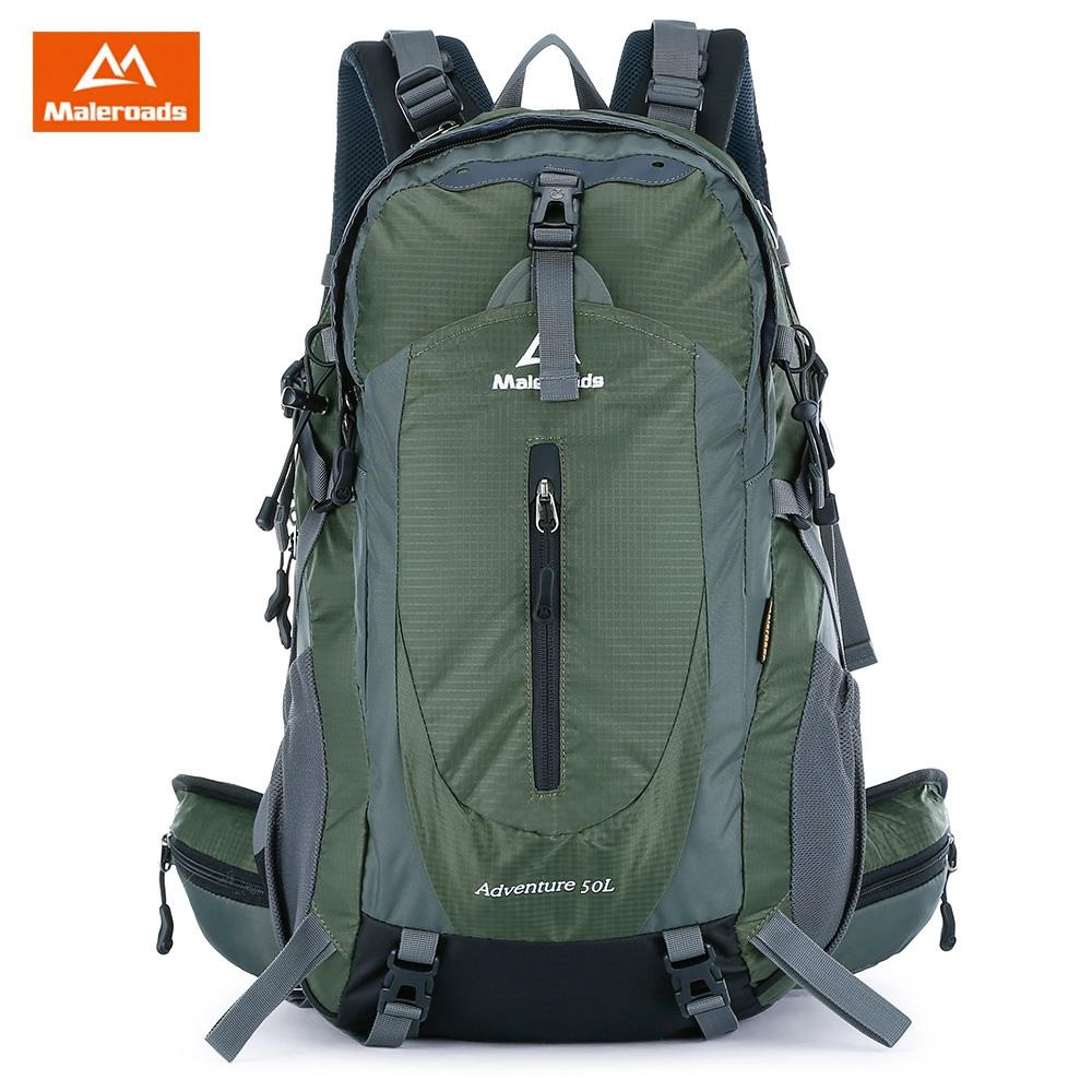 Maleroads 50L Water Resistant Outdoor Sports Backpack