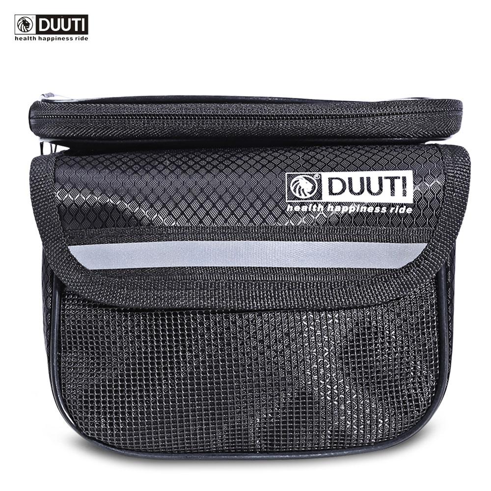 DUUTI Water Resistant Bicycle Phone Screen Front Tube Bag