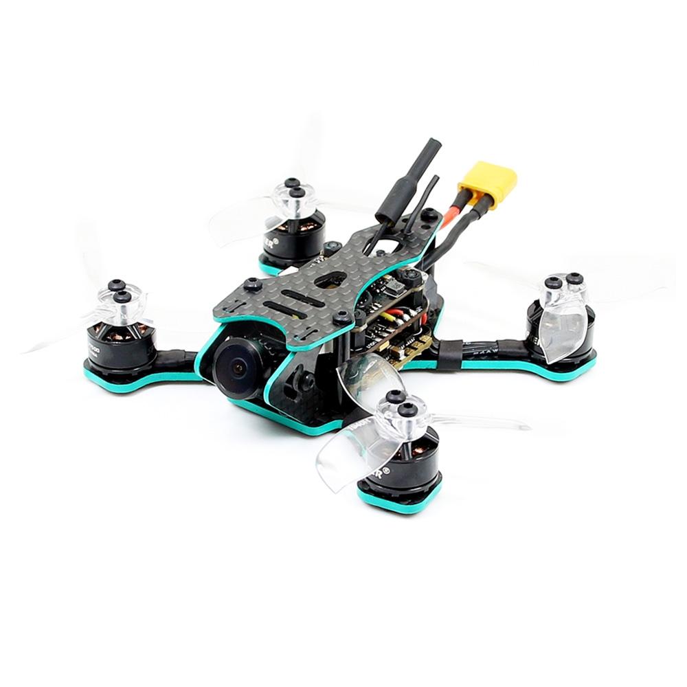 X90 90MM Brushless FPV 800TVL Omnibus F3 FC 4 in 1 BLHeli - S ESC RC Drone - BNF