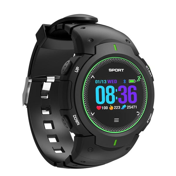 NO.1 F13 Smart Watch Real-time Heart Rate Monitor Remote Camera Sports Outdoor Wristband
