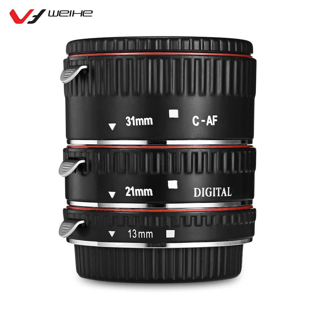 WEIHE Auto Focus Macro Extension Tube for Canon EF / EF - S