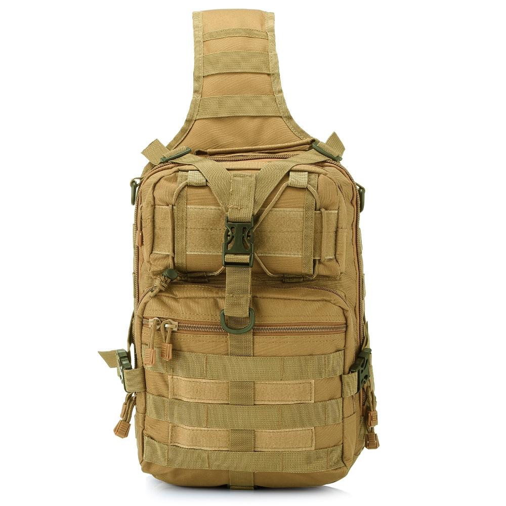Outdoor Tactical Shoulder Backpack for Camping Trekking