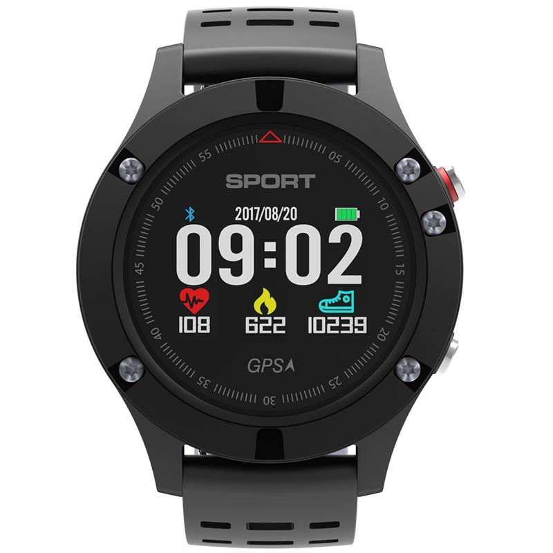 NO.1 F5 Heart Rate Monitor Smart Watch GPS Heart Rate Monitor Wristband