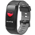 NO.1 F4 Colorful Sports Smart Bracelet IP68 Waterproof