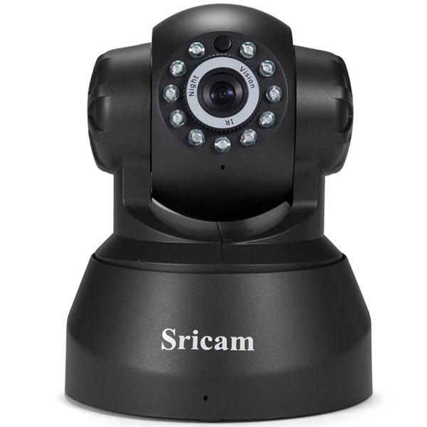 Sricam SP012 720P H.264 Wifi 1.0 Megapixel Wireless ONVIF Security IP Camera TF Slot Two-way Voice