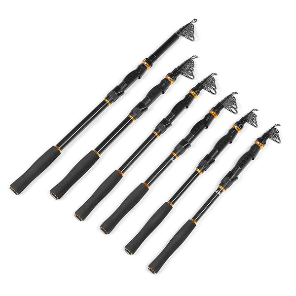 Outlife 27554 High Carbon Fiber Fishing Rod Fish Pole Equipment