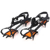 Aotu AT8701 Pair of Outdoor Anti-slip 10-tooth Ice Claw Climbing Shoes Covers