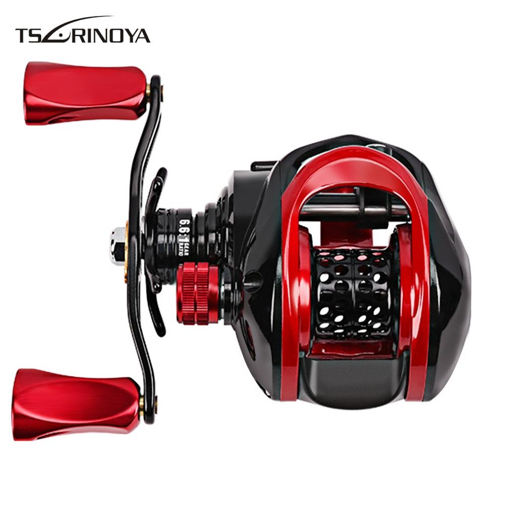 Tsurinoya XF - 50 Left / Right Hand Metal Spool Fishing Reel with Shallow Spool