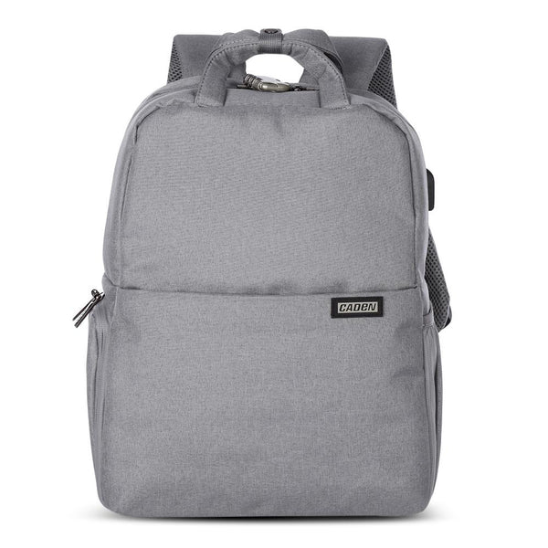 Caden L5 Large Capacity Camera Backpack with USB Charging Port for Digital SLR