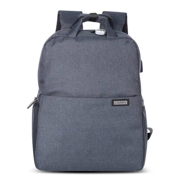 Caden L5 Large Capacity Camera Backpack with USB Charging Port for Digital SLR
