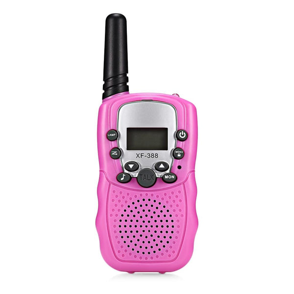 XF - 388 2pcs Children Walkie Talkies 2-way Radio 3KM Range 8 Channels