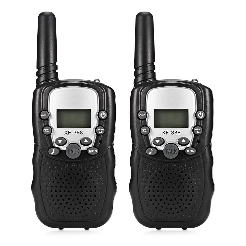 XF - 388 2pcs Children Walkie Talkies 2-way Radio 3KM Range 8 Channels