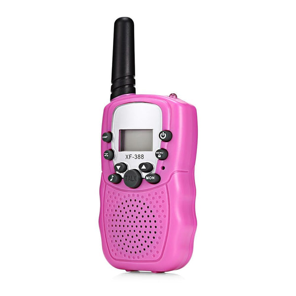 XF - 388 2pcs Children Walkie Talkies 2-way Radio 3KM Range 8 Channels