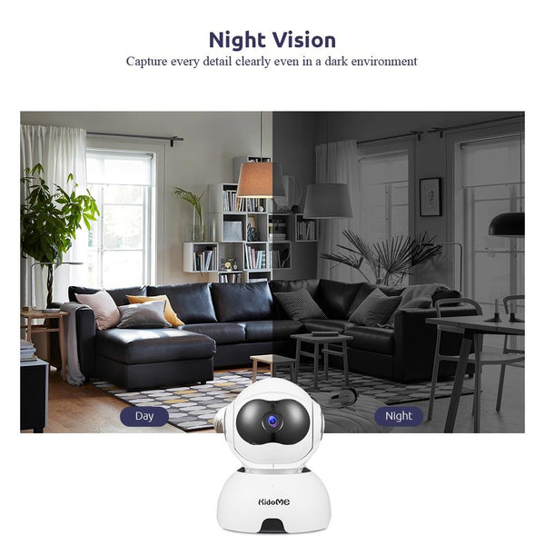 KIDOME JD - T8610 - Q10 1080P HD Smart WiFi IP Camera for Home Security