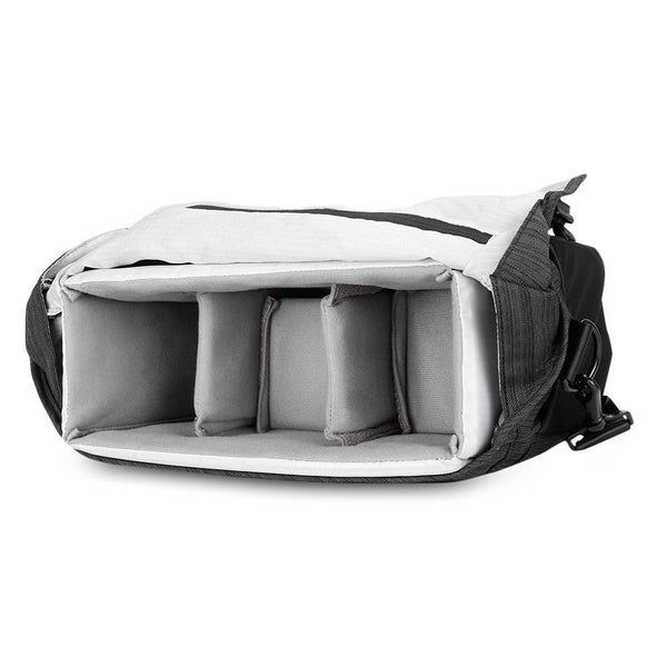 Caden K11 - S Nylon Camera Messenger Bag with Removable Insert for SLR / DSLR