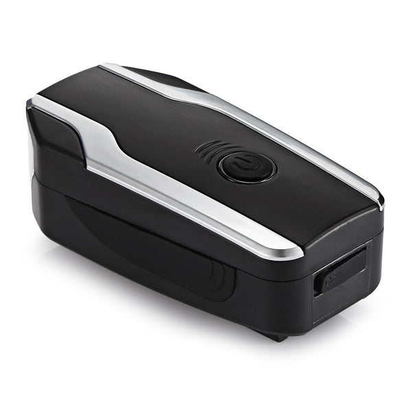 2599 Bicycle Headlight Bike Horn USB Charging Front Light with Anti-theft Alarm