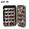 Outlife 27841 - A 40pcs Handmade Fly Fishing Insects Lures with Storage Box