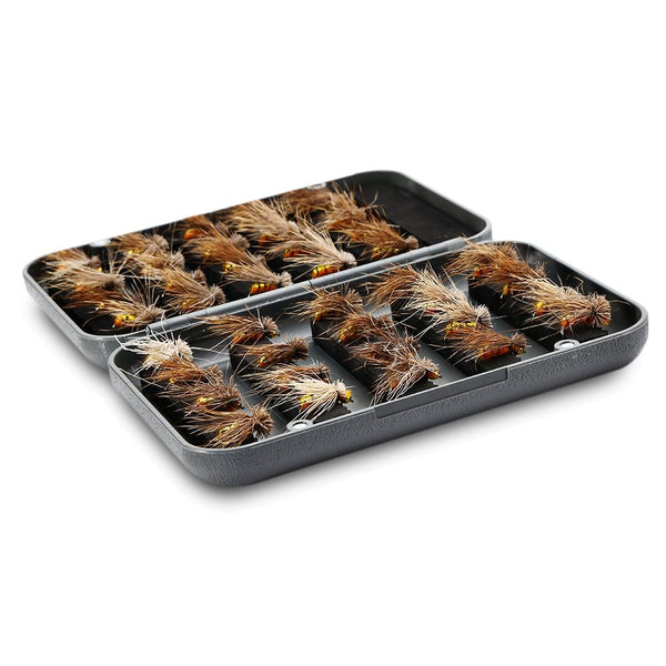 Outlife 27841 - A 40pcs Handmade Fly Fishing Insects Lures with Storage Box