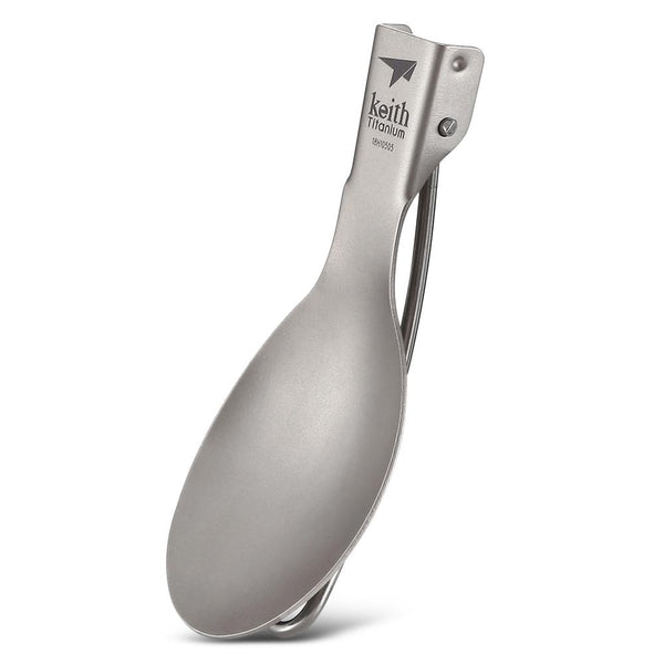 Keith Outdoor Tableware Portable Foldable Titanium Spoon - CBXMall.com | Best Prices ➤ Fast DELIVERY | ✈ Free Standard Shipping over 100+ Countries Worldwide